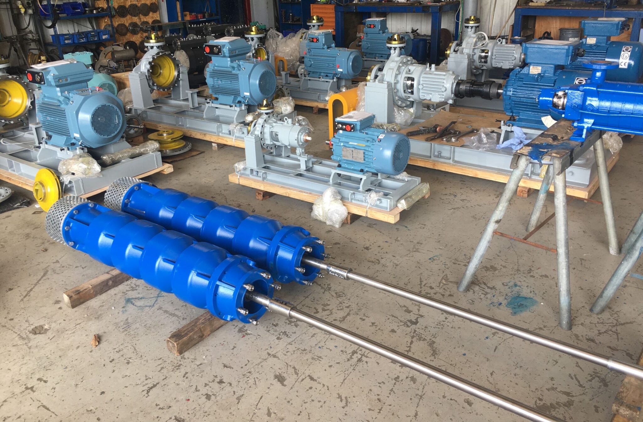 A Full Fitting Shop PATS Pumping & Technical Services