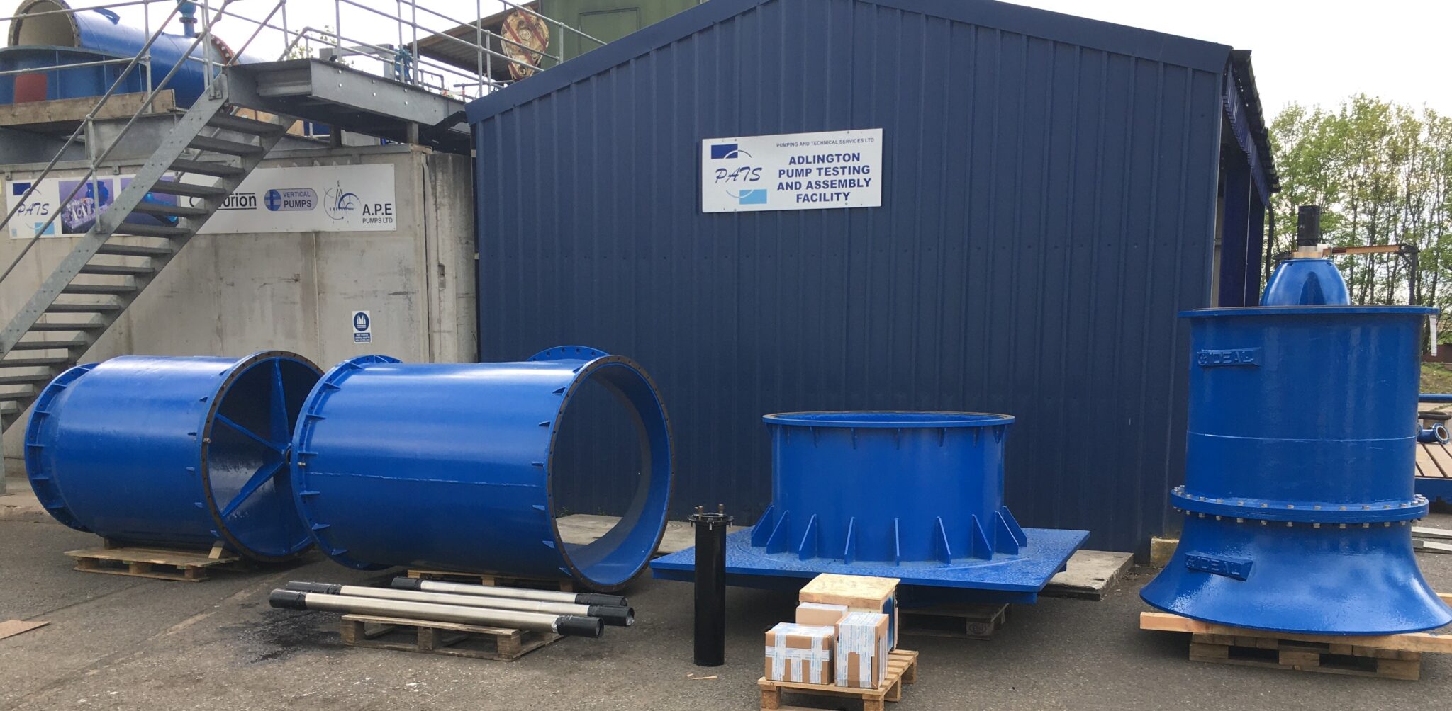 1800mm Axial Flow Pump extending operational life ! PATS Pumping & Technical Services